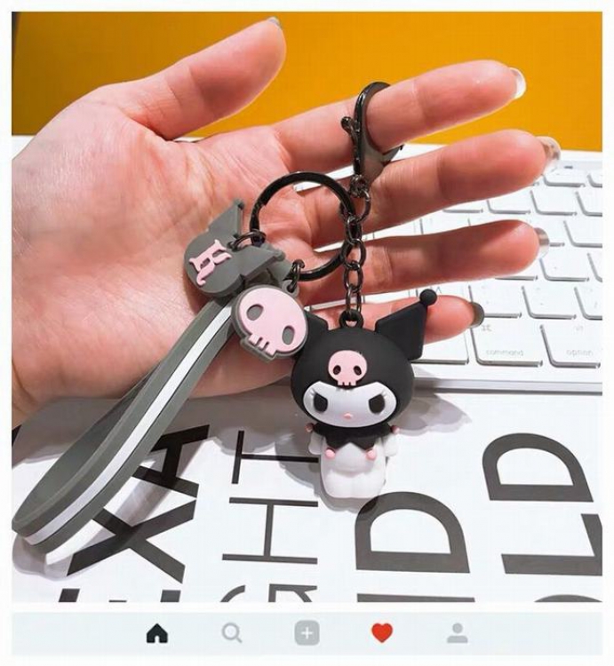 Cartoon creativity cute OPP bag Keychain pendant Style price for 5pcs