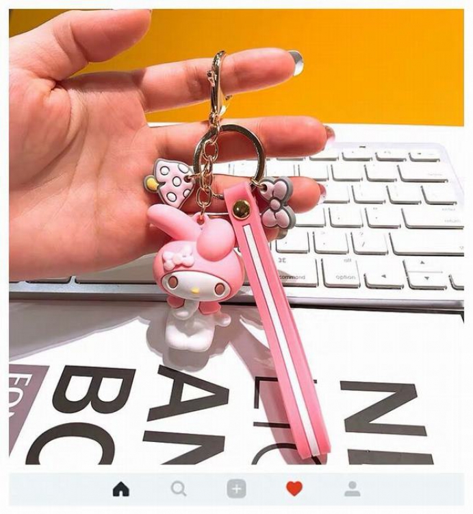 Cartoon creativity cute OPP bag Keychain pendant Style G