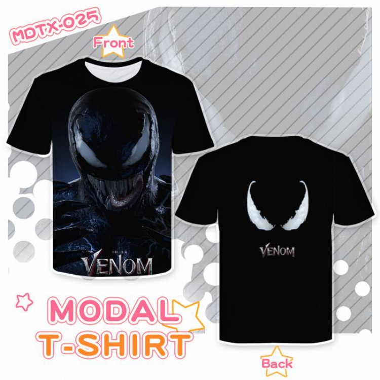 Venom Full color modal T-shirt short sleeve XS-5XL MDTX025