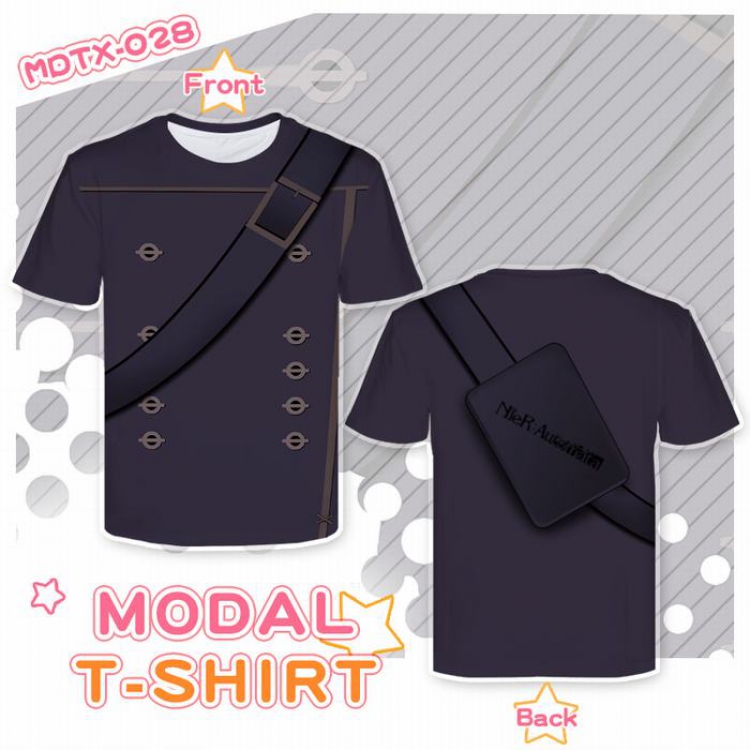 NieR:Automata Full color modal T-shirt short sleeve XS-5XL MDTX028