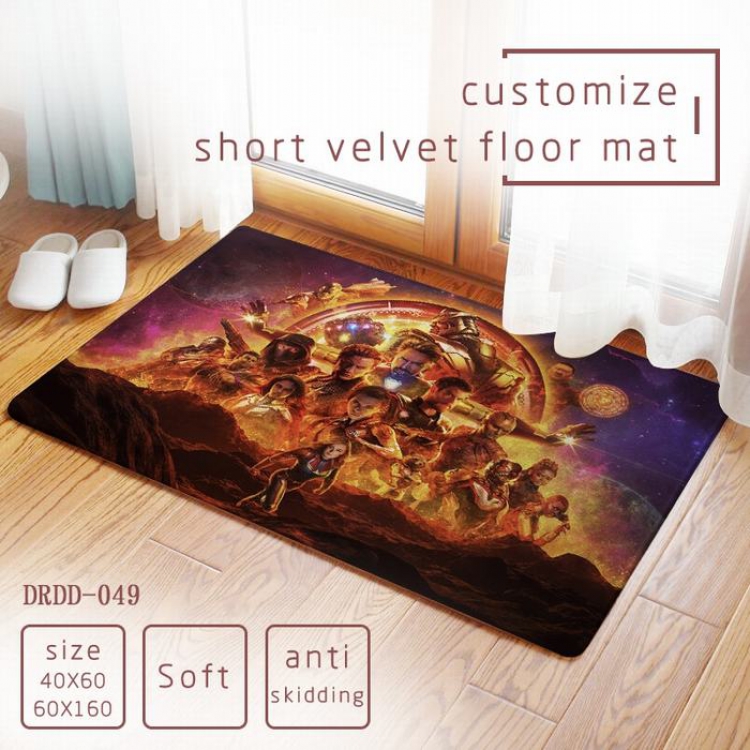 The avengers allianc Carpet rug Mats Floor mat 40X60CM DRDD049