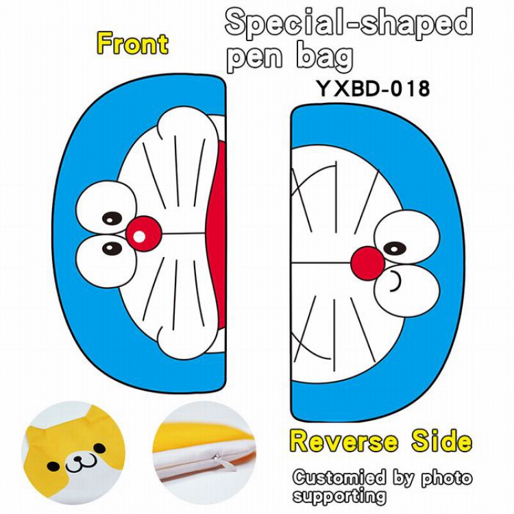 Doraemon Shaped pencil case pencil bag YXBD018