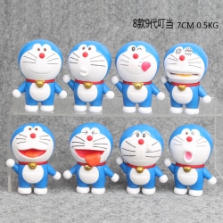 Doraemon a set of 8 Jingle cat...