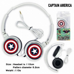 Captain America Headset Head-m...