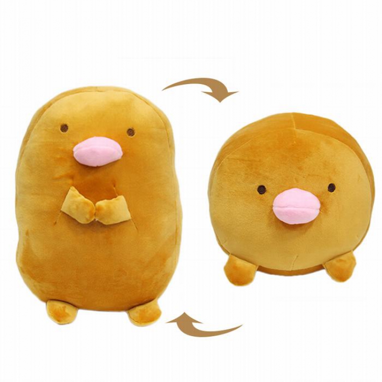 Corner creature Plush doll double-sided pillow 30X22CM 0.28KG Style A