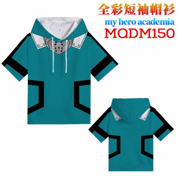My Hero Academia Full Color Printing Short sleeve T-shirt S M L XL XXL XXXL MQDM150