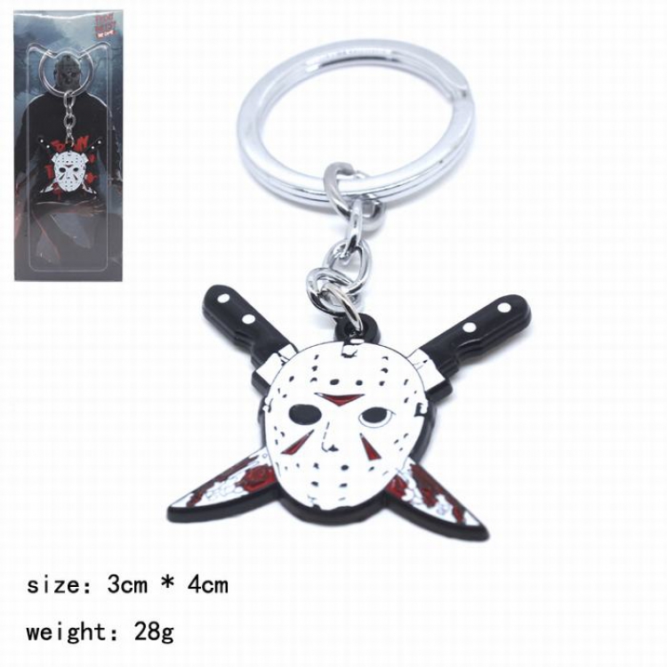 Friday the 13th Keychain pendant