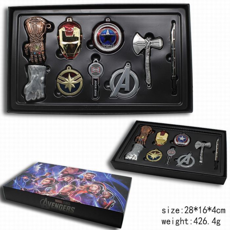 The Avengers Suit Necklace pendant Keychain pendant