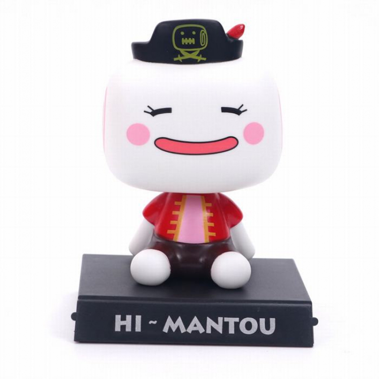 Cartoon Shake head Boxed Figure Decoration Mobile phone holder