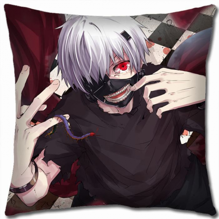 Tokyo Ghoul Double-sided full color Pillow Cushion  NO Pillow core  45X45CM D1-117 NO FILLING