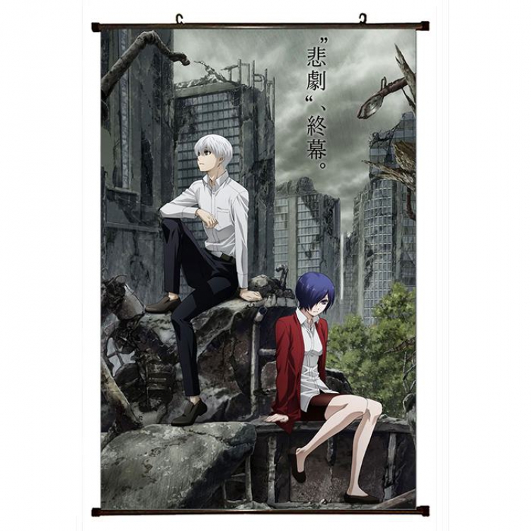 Tokyo Ghoul Plastic pole cloth painting Wall Scroll 60X90CM preorder 3 days D1-185 NO FILLING