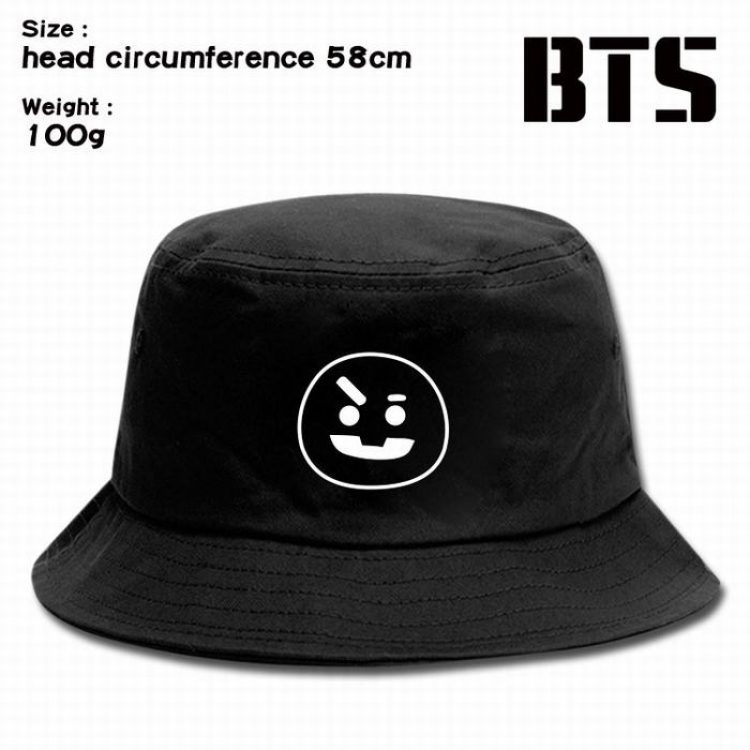 BTS BT21 Canvas Fisherman Hat Cap