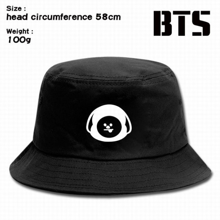 BTS BT21 Canvas Fisherman Hat Cap