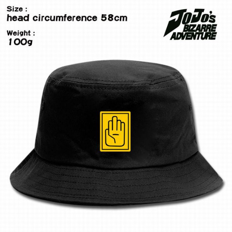 JoJos Bizarre Adventure Canvas Fisherman Hat Cap