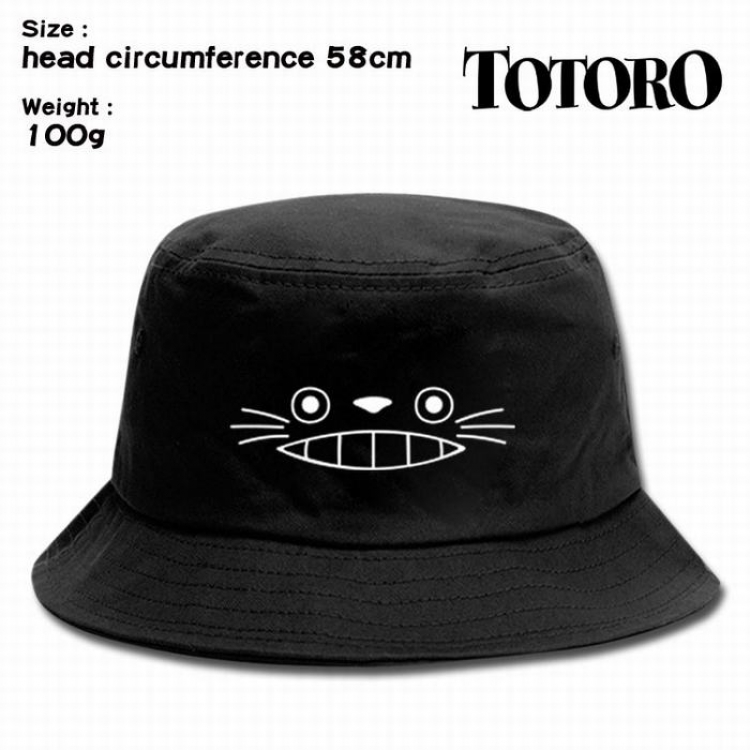 TOTORO Canvas Fisherman Hat Cap