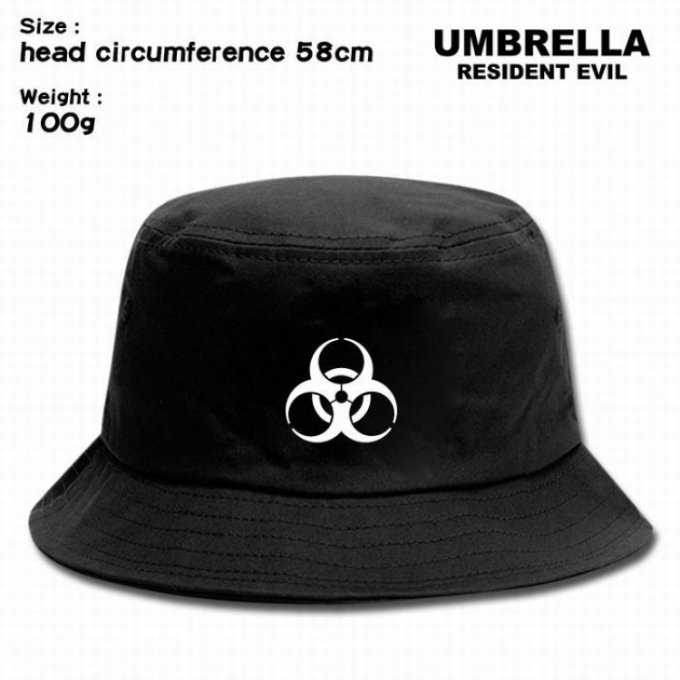 Resident Evil Canvas Fisherman Hat Cap