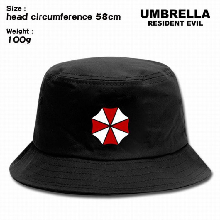 Resident Evil Canvas Fisherman Hat Cap