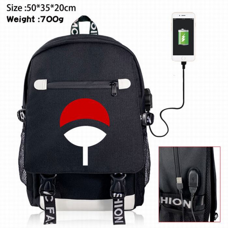 Naruto Canvas Data line Backpack Bag