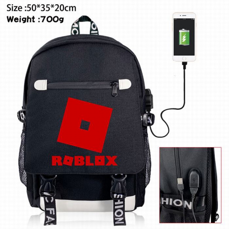 Roblox virtual reality Canvas Data line Backpack Bag