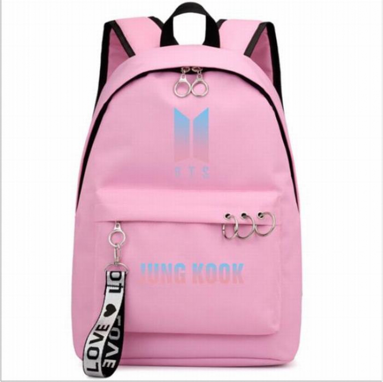 BTS Water repellent Polyester Fabric Shoulder bag backpack schoolbag price for 3 pcs