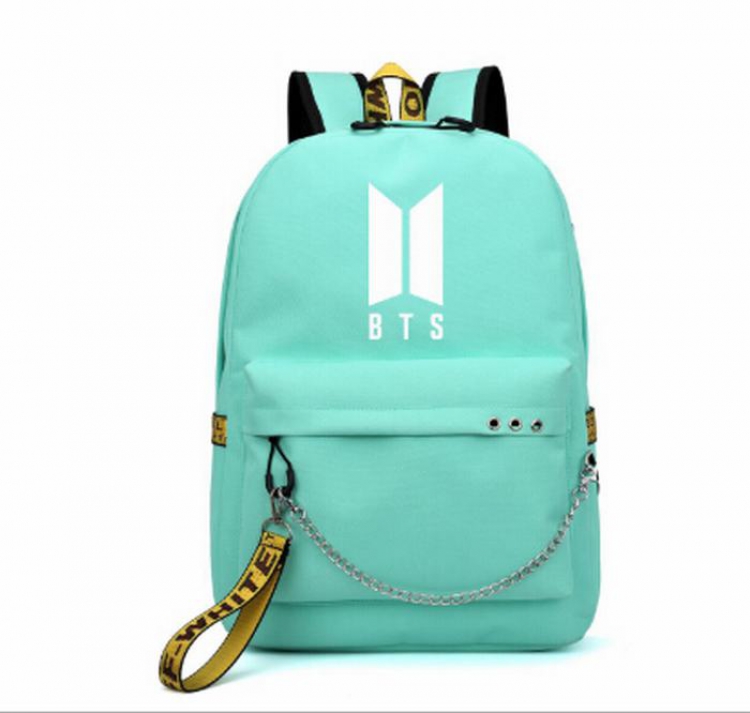 BTS Water repellent Polyester Fabric With USB interface Shoulder bag backpack schoolbag price for 3 pcs