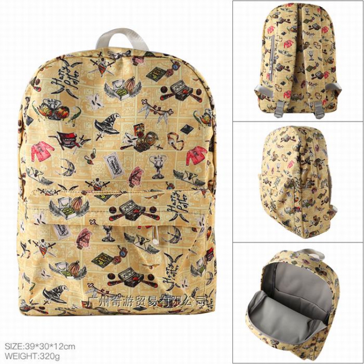 Harry Potter Cotton imitation nylon composite waterproof fabric Backpack bag