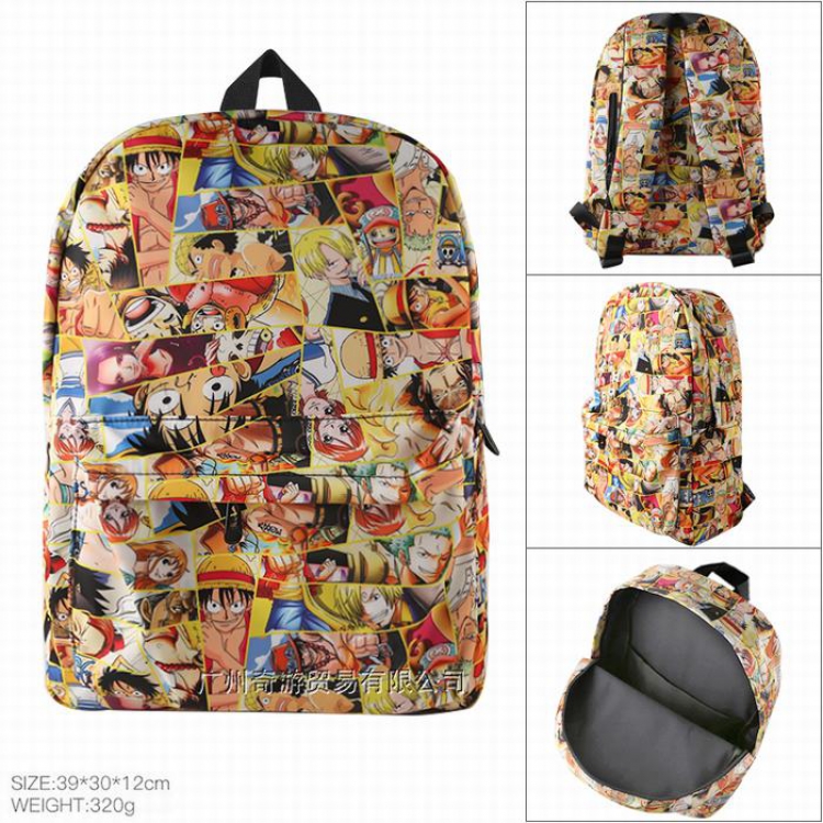 One Piece Cotton imitation nylon composite waterproof fabric Backpack bag