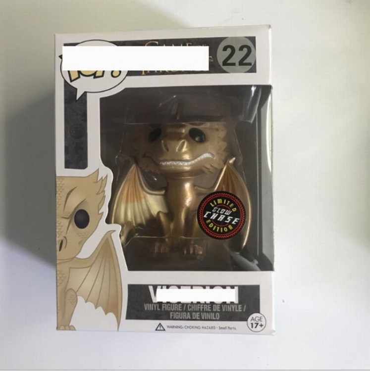 Game of Thrones Funko POP 22 Plated version Boxed Figure Decoration