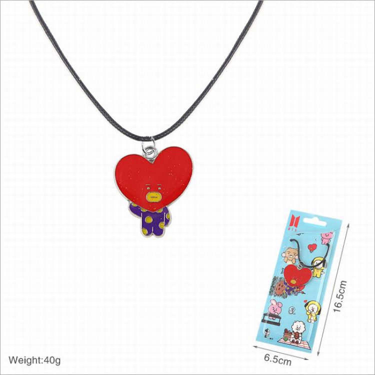 BTS BT21 Necklace pendant price for 5 pcs