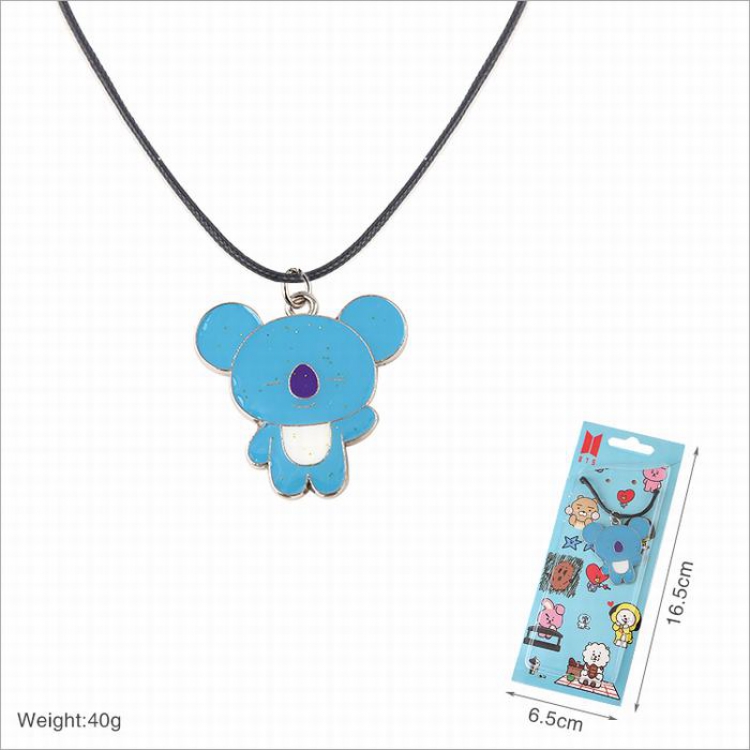 BTS BT21 Necklace pendant price for 5 pcs