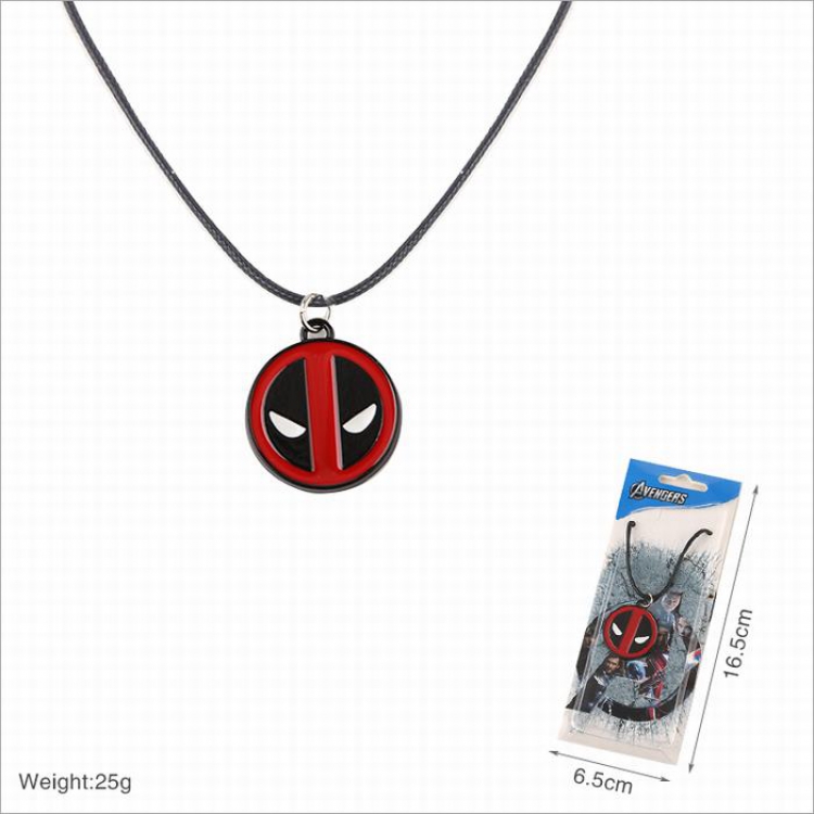 Deadpool Necklace pendant price for 5 pcs