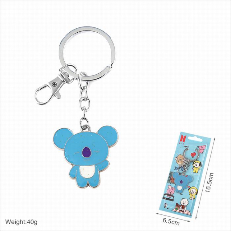 BTS BT21 Keychain pendant price for 5 pcs