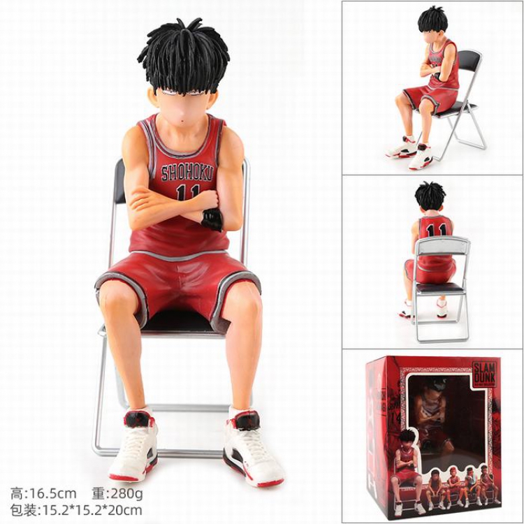 Slam dunk Rukawa Kaede Boxed Figure Decoration 16.5CM