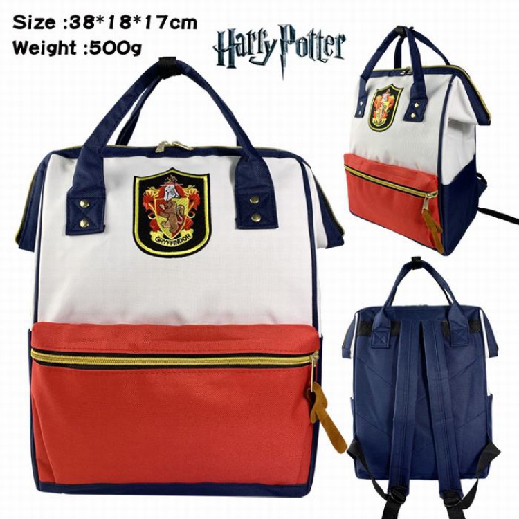 Harry Potter Multi-function canvas Hand-held satchel shoulder bag backpack Style B