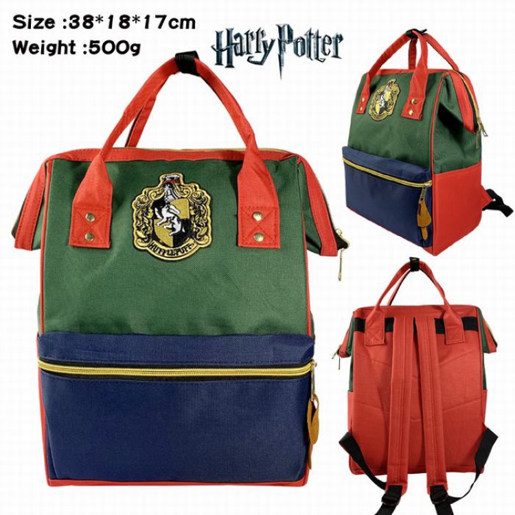 Harry Potter Multi-function canvas Hand-held satchel shoulder bag backpack Style A