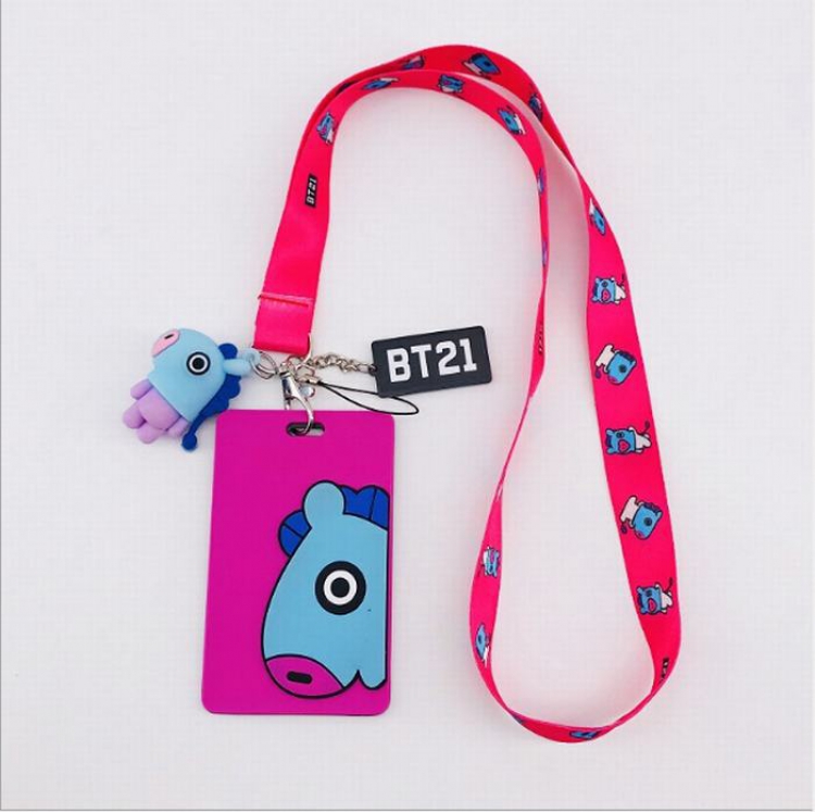 BTS BT21 Silicone stereo card holder 2X45CM price for 2 pcs