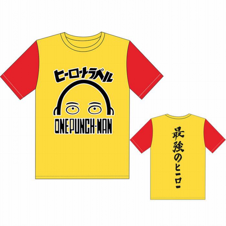 One Punch Man Printed Short Sleeve T-Shirt M L XL XXL