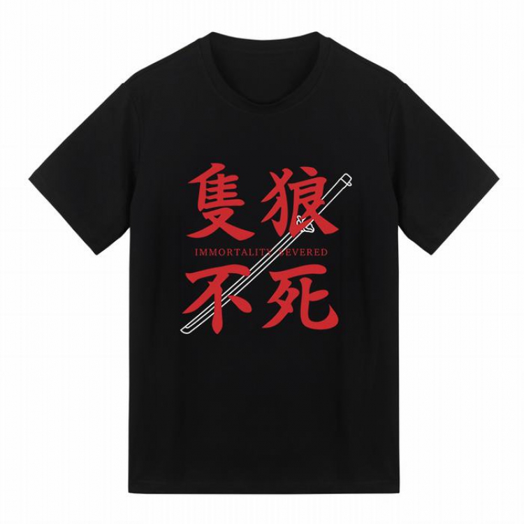 SEKIRO: Shadows Die Twice Printed Short Sleeve T-Shirt M L XL XXL