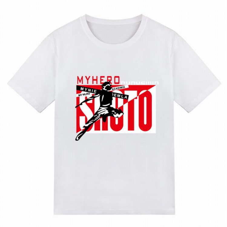 My Hero Academia Printed Short Sleeve T-Shirt M L XL XXL