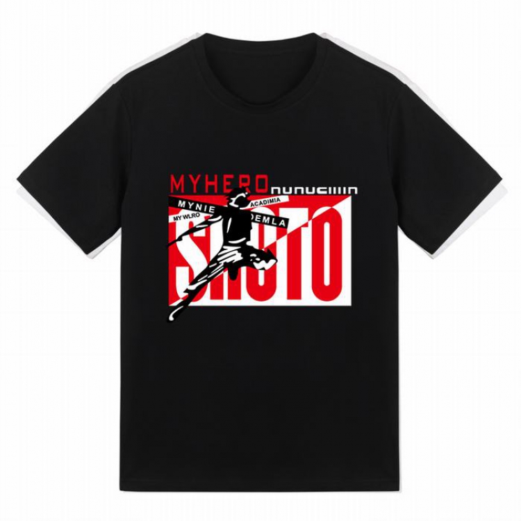 My Hero Academia Printed Short Sleeve T-Shirt M L XL XXL