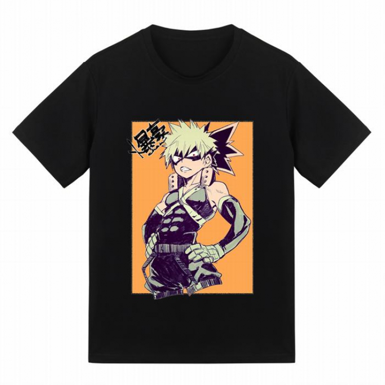 My Hero Academia Printed Short Sleeve T-Shirt M L XL XXL