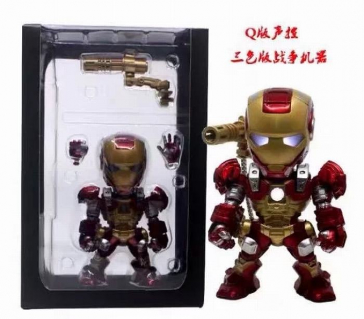 The avengers allianc Q version of voice-activated lighting Boxed Figure Decoration