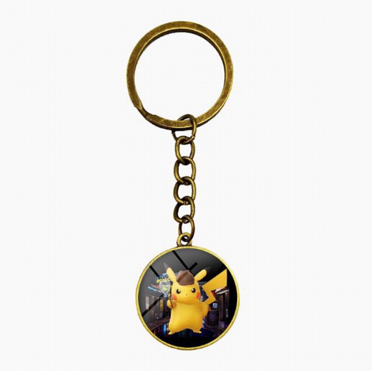 Pokémon Detective Pikachu Alloy keychain pendant price for 5 pcs