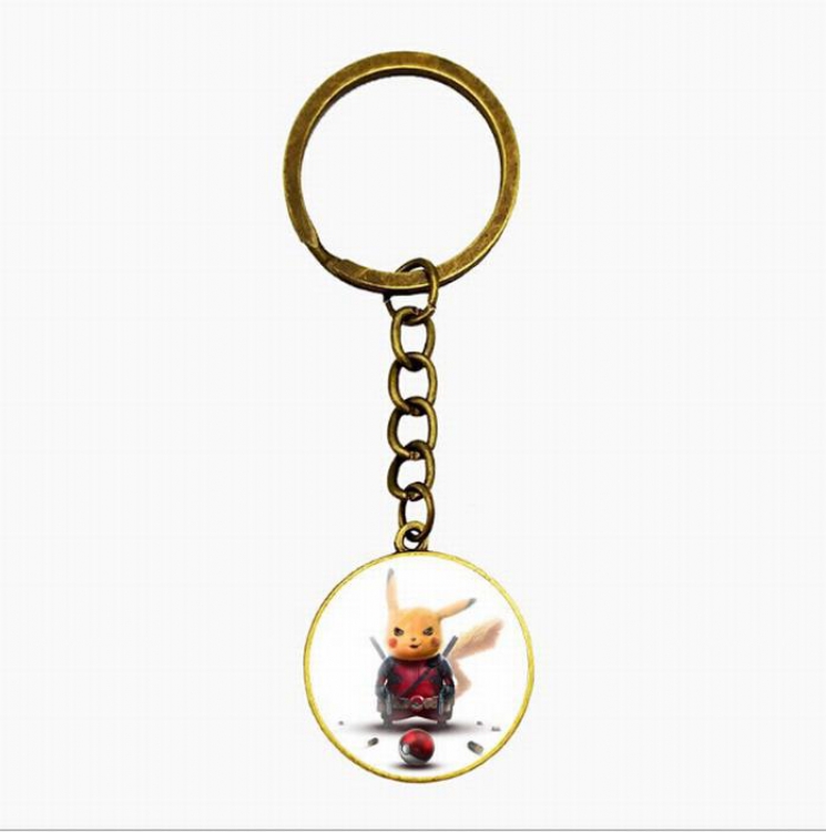 Pokémon Detective Pikachu Alloy keychain pendant price for 5 pcs