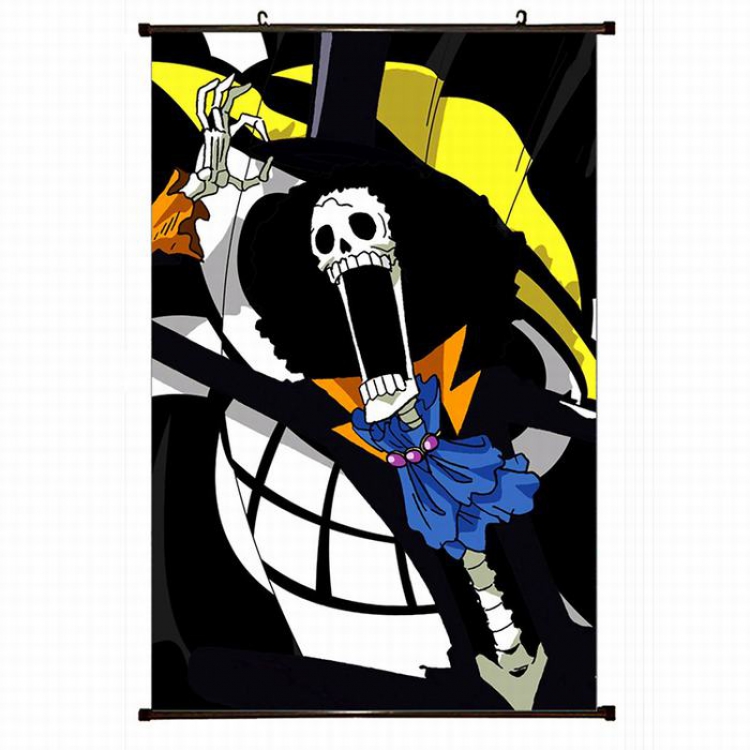 One Piece Plastic pole cloth painting Wall Scroll 60X90CM preorder 3 days H1-105 NO FILLING