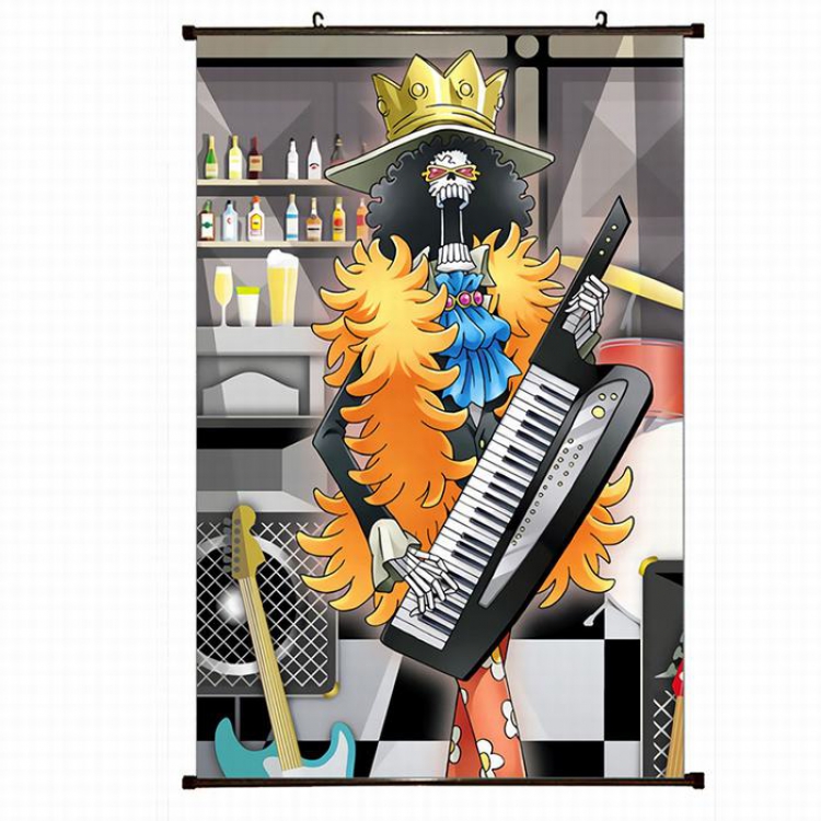 One Piece Plastic pole cloth painting Wall Scroll 60X90CM preorder 3 days H1-101 NO FILLING