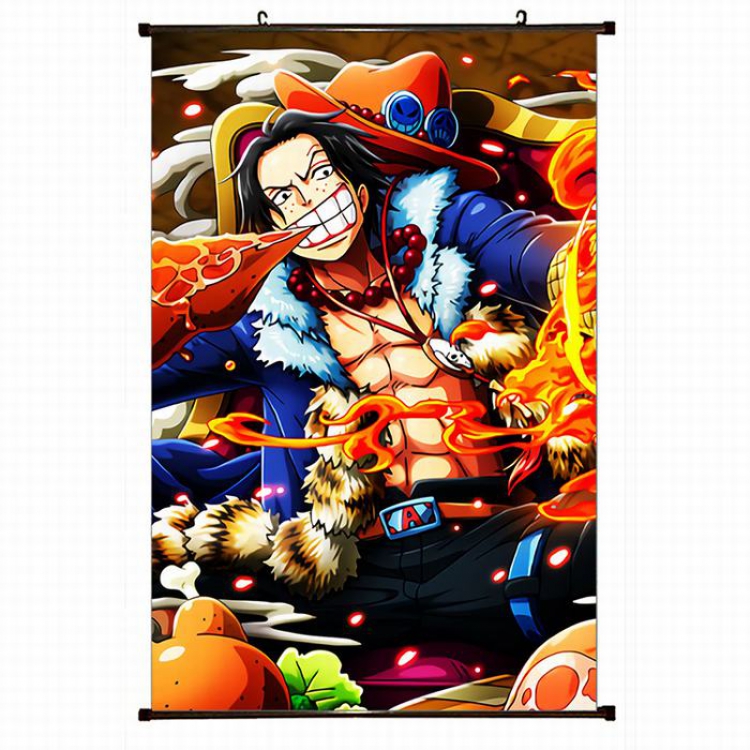 One Piece Plastic pole cloth painting Wall Scroll 60X90CM preorder 3 days H1-113 NO FILLING