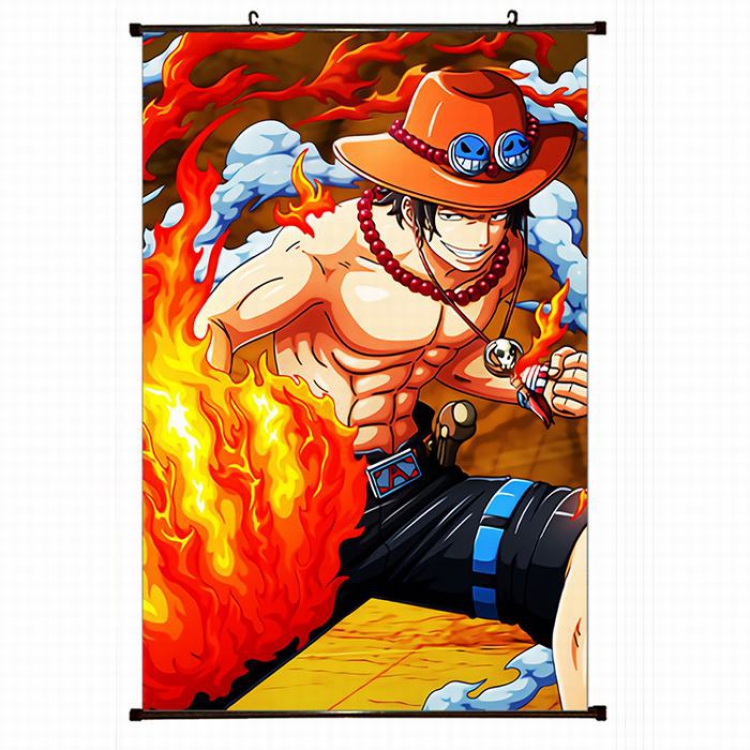 One Piece Plastic pole cloth painting Wall Scroll 60X90CM preorder 3 days H1-110 NO FILLING