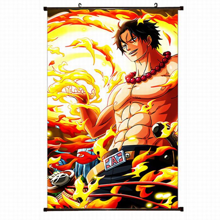 One Piece Plastic pole cloth painting Wall Scroll 60X90CM preorder 3 days H1-111 NO FILLING