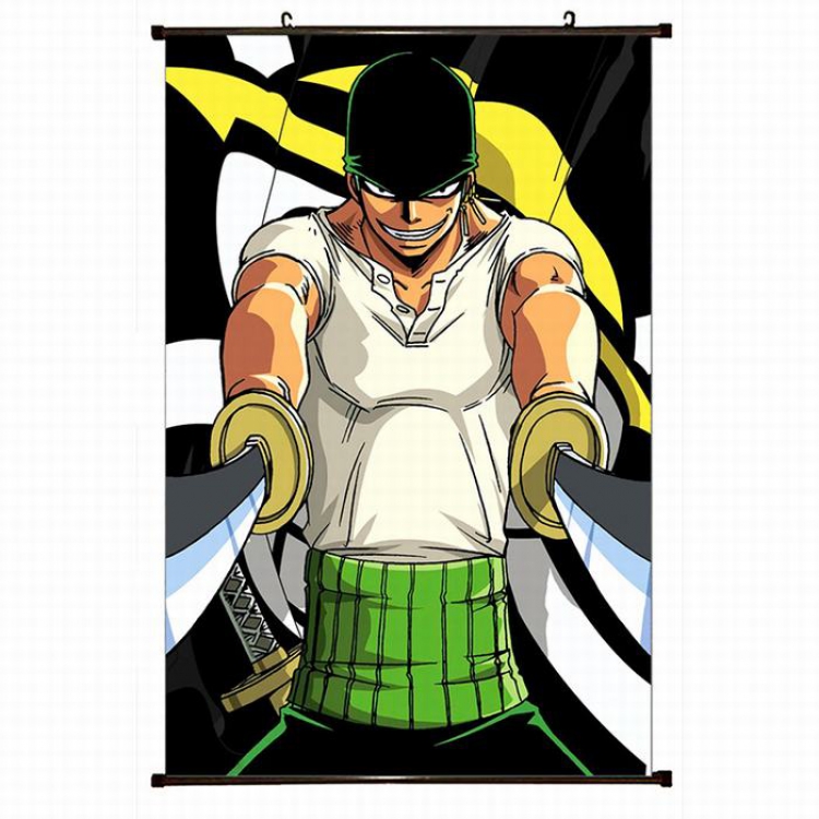 One Piece Plastic pole cloth painting Wall Scroll 60X90CM preorder 3 days H1-119 NO FILLING